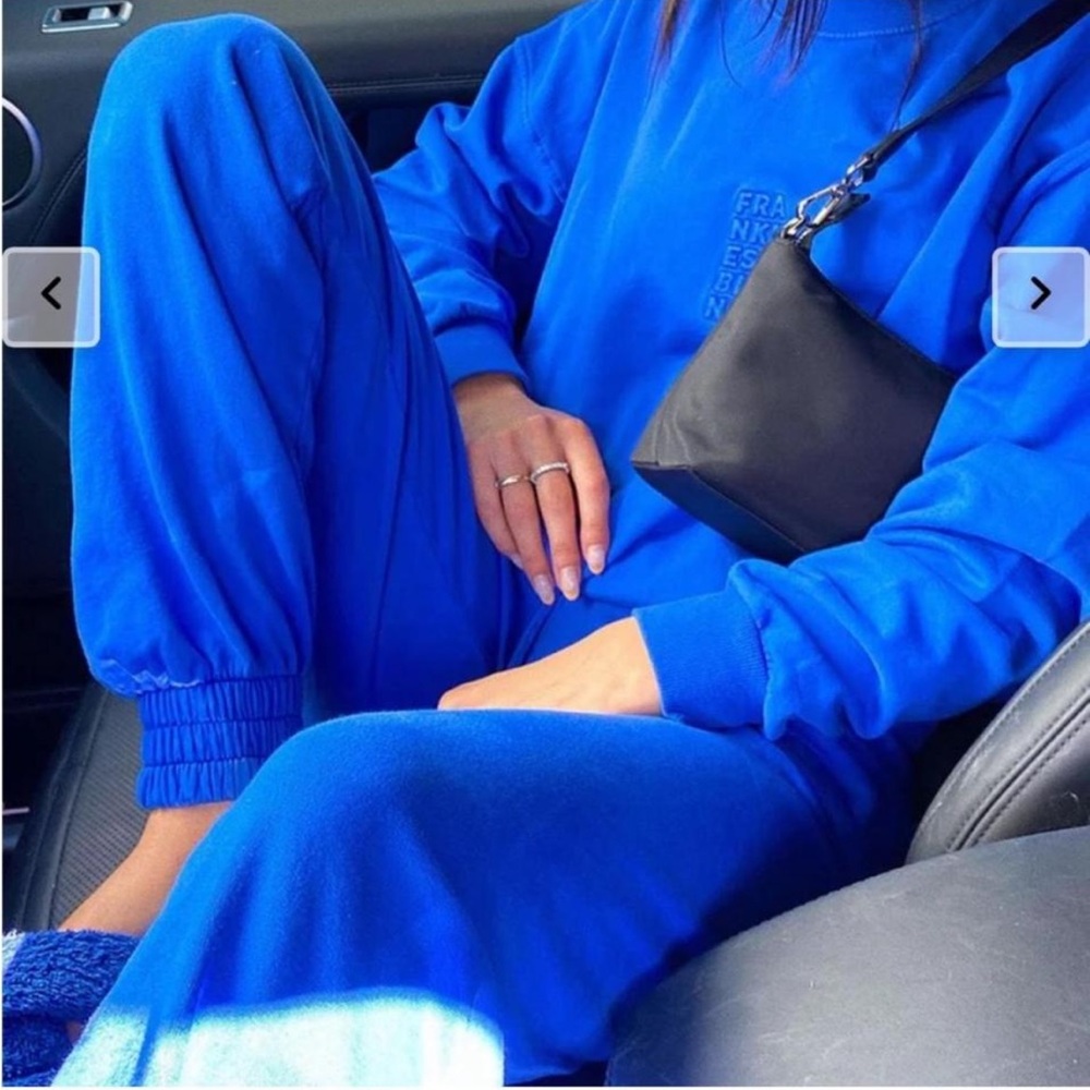 Frankie’s Bikini Cobalt Blue Sweatsuit